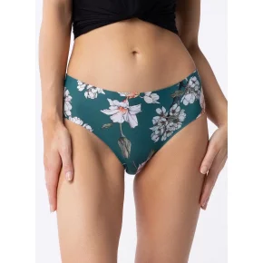 Dámske nohavičky Tea Rose Simple Classic zelené so vzorom - Julimex