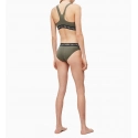 Športová podprsenka QF5577E-7GV khaki - Calvin Klein