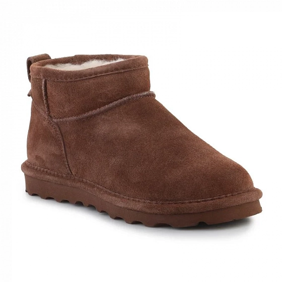 Kožené snehule W 2860W-210 hnedé - BearPaw