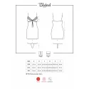 Košieľka Blackardi chemise XXL - Obsessive