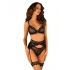 Koketný podväzkový pás Marrbel garter belt - Obsessive
