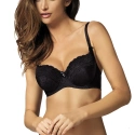 Dámska podprsenka G-246/B4 Čierna - Gorteks
