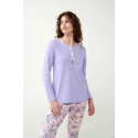 Dámske bavlnené pyžamo Lavender Sweet 21300 - Vamp