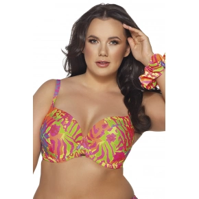 Dámska plavková podprsenka SK-187 Neon mix farieb - AVA Dámska plavková podprsenka SK-187 Neon mix farieb - AVA