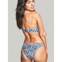 Vrchný diel plaviek Serengeti Bandeau blue animal SW1653 - Panache