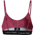 Dámska podprsenka 000QF7216E GNI tm. ružová so vzorom - Calvin Klein