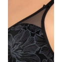 Dámska podprsenka Vision Bloom 0203288 434 / 433 black bloom - Felina