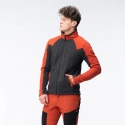 Pánska mikina Polar Monar M 92800621574 sivo-oranž - Hi-Tec