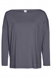 Dámske tričko na spanie QS6264E-CDQ šedá - Calvin Klein