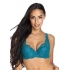 Dámska podprsenka M-3344/22 Cora Tmavo tyrkysová - Mat