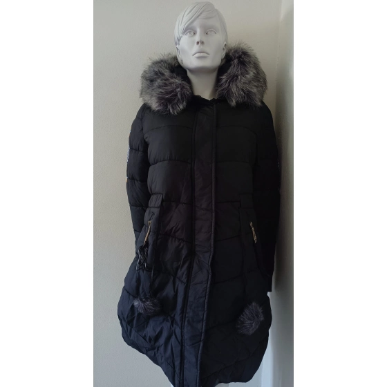 Dámska zimná bunda s kapucňou J-W1704(ty0162) - Feifa