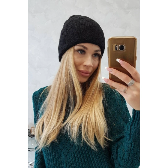 Čiapka Agata K222 čierna - Oliwier