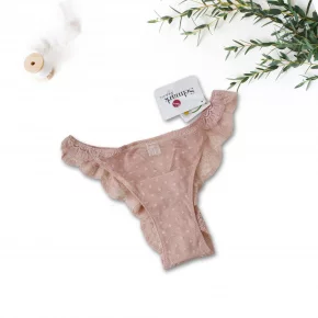 Dámske nohavičky brazilky 30504 telové - Selmark