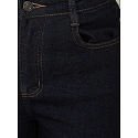Jeansy damskie z wysokim stanem ciemnoniebieskie FashionStreet UY2911