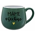 MÁME VŠECHNO - zelený keramický hrníček 300 ml