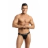 Pánske slipy otvorené Petrol Jock Strap - Anais