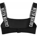 Dámske plavky horný diel BANDEAU-RP KW0KW01825BEH čierne - Calvin Klein