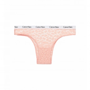 Dámské brazilky Carousel Lace QD3859E-FAL - Calvin Klein