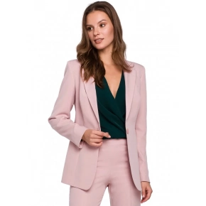 Dámske sako K036 Svetlo ružová - Makover
