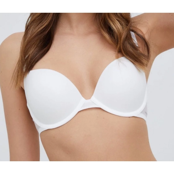 Dámska podprsenka QF6345E 100 biela - Calvin Klein