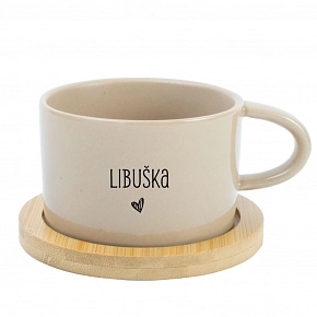 Libuška - krémový hrníček makronka 200 ml