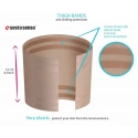 Pásky na stehná Thigh Bands hladké - Sesto Senso