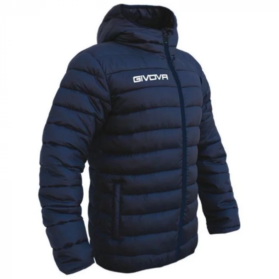 Pánska bunda s kapucňou G013-0004 tm.modrá - Givova