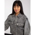 Dámska džínsová bunda EM KR H1830.88 Sivá jeans - Ciminy