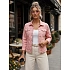 Kurtka damska jeansowa różowa FashionStreet TY5597