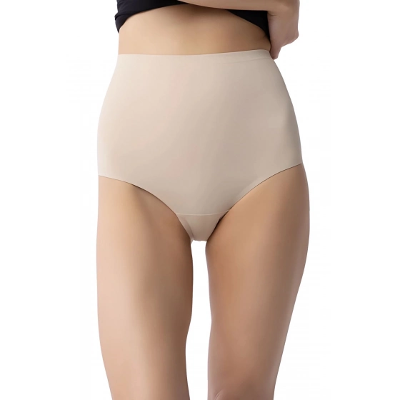 Dámske nohavičky Amber maxi high beige - Julimex