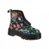 Dámske členkové topánky 27128001 Floral DM27128001 Čierna mix farieb - Dr. Martens