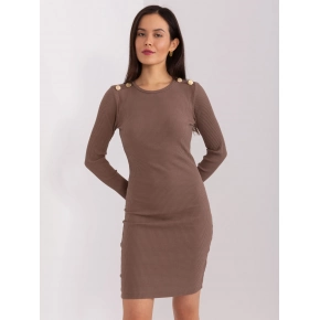 Dámske šaty RV SK 9219.13P Hnedá - FPrice