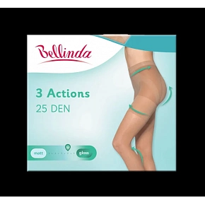 Dámske formujúce pančuchové nohavice 3 ACTIONS 25 deň - BELLINDA