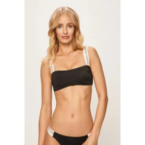 Vrchný diel plaviek KW0KW00548-BEH čiernobiela - Calvin Klein