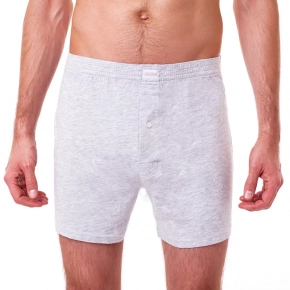 Pánske boxerky COTTON BOXER Šedá - BELLINDA Pánske boxerky COTTON BOXER Šedá - BELLINDA