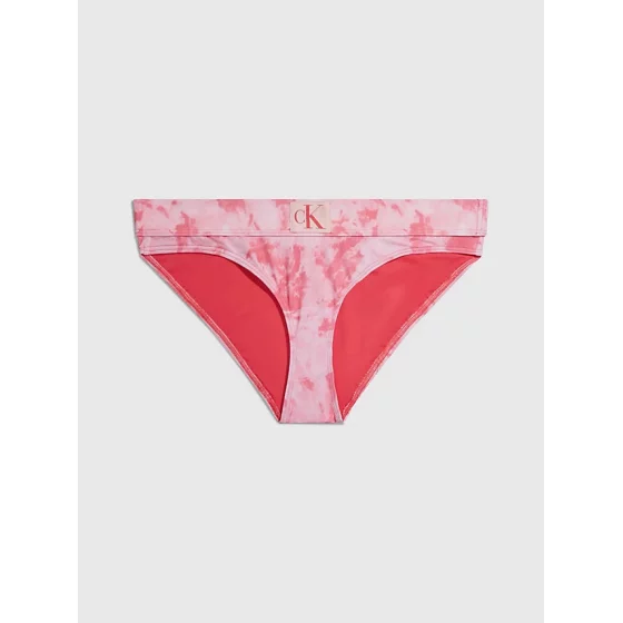 Dámske plavkové nohavičky KW0KW02124 0JV ružová - Calvin Klein