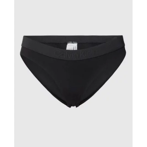 Dámsky spodný diel plaviek KW02032 BEH čierna - Calvin Klein