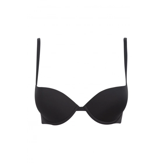 Podprsenka push-up Microfiber 162394 CC203 00020 čierna - Emporio Armani