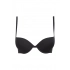 Podprsenka push-up Microfiber 162394 CC203 00020 čierna - Emporio Armani