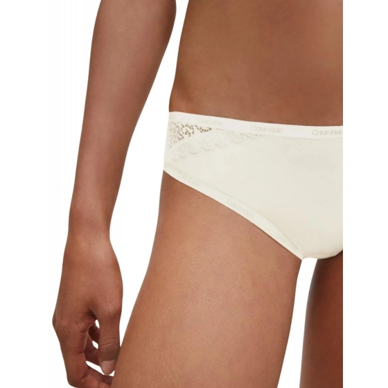 Dámske nohavičky QF5153E - 101 - krémová - Calvin Klein