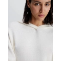 Dámska mikina 000QS7000E 101 ecru - Calvin Klein