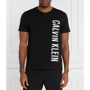 Pánske plážové tričko KM0KM00998 BEH čierne - Calvin Klein
