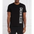 Pánske plážové tričko KM0KM00998 BEH čierne - Calvin Klein