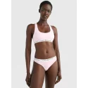 Dámske tangá LOGO WAISTBAND THONG UW0UW03835TOG svetlo ružové - Tommy Hilfiger