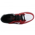Pánske športové topánky Air Jordan 1 Low FlyEase M DM1206-163 Červeno-biela s čiernou - Nike
