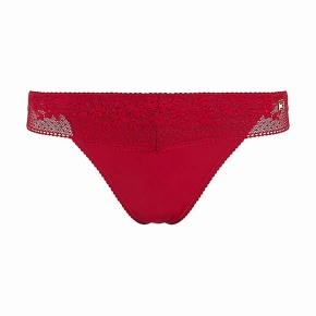 Dámská tanga Ditsy Lace UW0UW03815-XJV - Tommy Hilfiger Dámská tanga Ditsy Lace UW0UW03815-XJV - Tommy Hilfiger