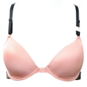 Podprsenka s kosticou 164265 9A210 13270 ružová - Emporio Armani
