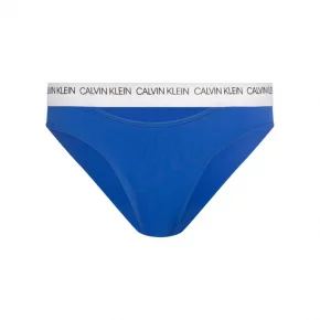 Spodný diel plaviek KW0KW00658-CHQ modrobiela - Calvin Klein Spodný diel plaviek KW0KW00658-CHQ modrobiela - Calvin Klein