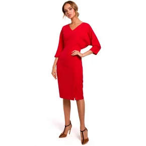 Dámske šaty M464 Červená - Moe