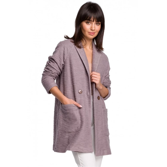 Dámsky plášť B099 sivá - BEwear